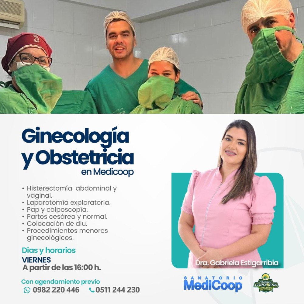 En MediCoop contamos con especialistas